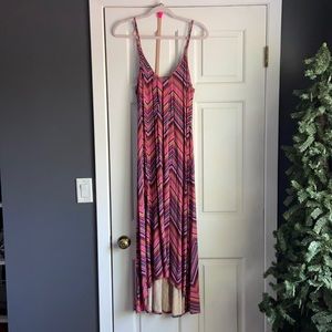 Cynthia Rowley chevron print dress